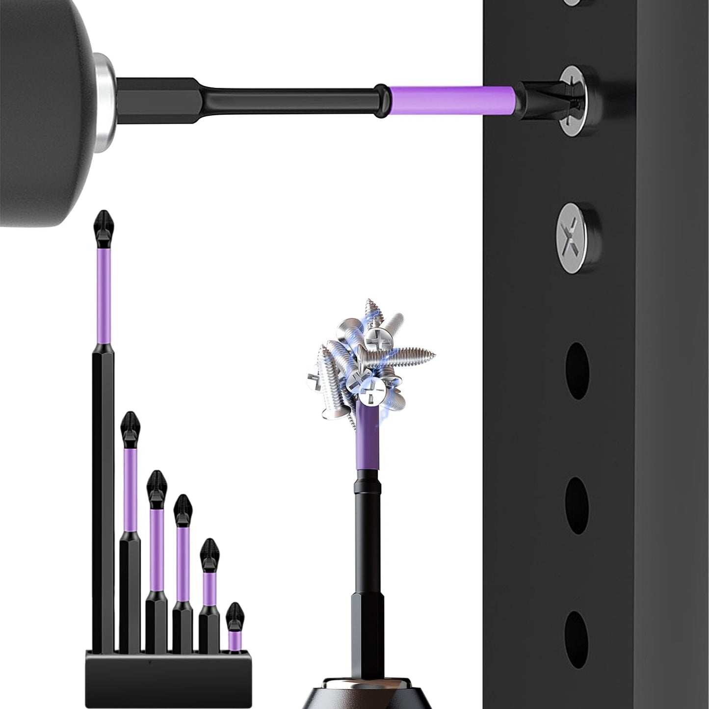 HANDY DRILLING ELECTRIC TOOL - 6 DRILL BITS