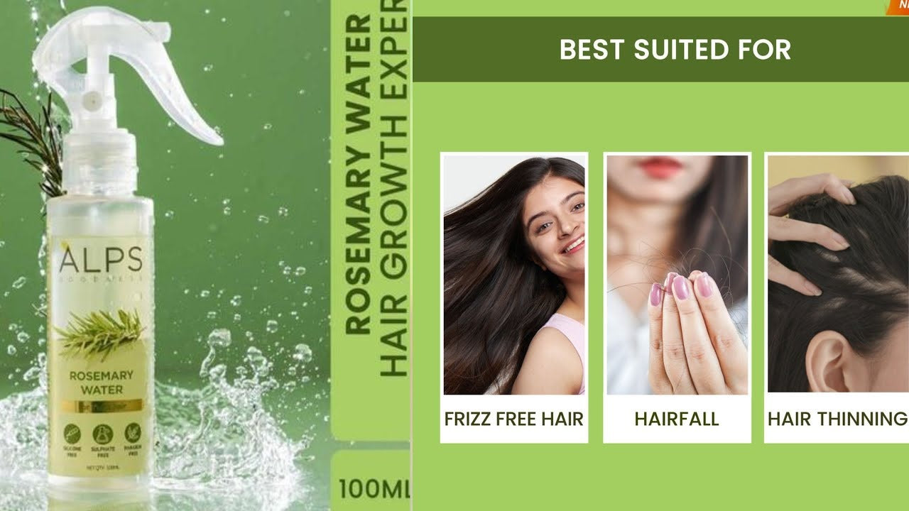 Rosemary Water, Hair Spray For Regrowth