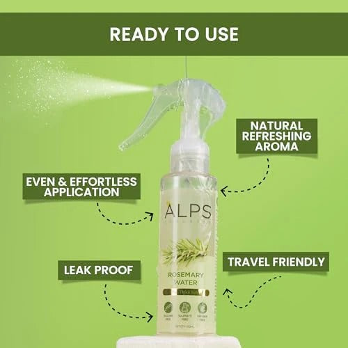 Rosemary Water, Hair Spray For Regrowth