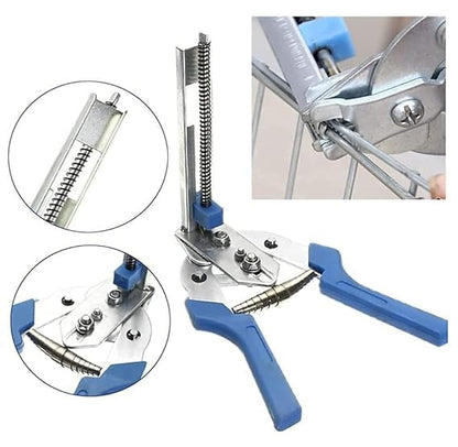 Type M Nail Ring Pliers Kit – Heavy Duty Hog Ring Pliers with 1200 M-Type Nails