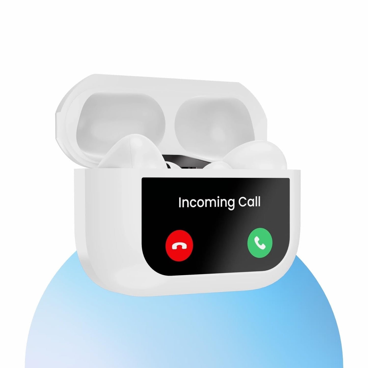 Air Space Screen TWS, ANC (32dB), Smart Touch Display True Wireless Buds