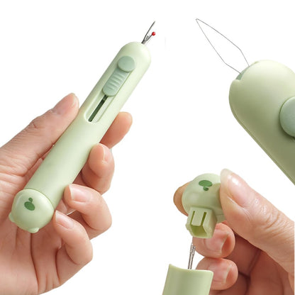 3-in-1 Needle Threader & Sewing Tool Set