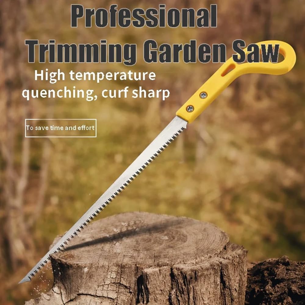 🪚 Wood Pruning Saw for Trimming & Gardening — Stainless Steel Blade