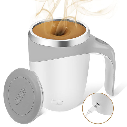Magnetic Automatic Self-Stirring Coffee Mug