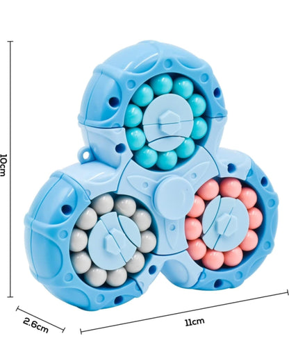 2 in 1 Rubik's Cube / Magic Bean Gyro