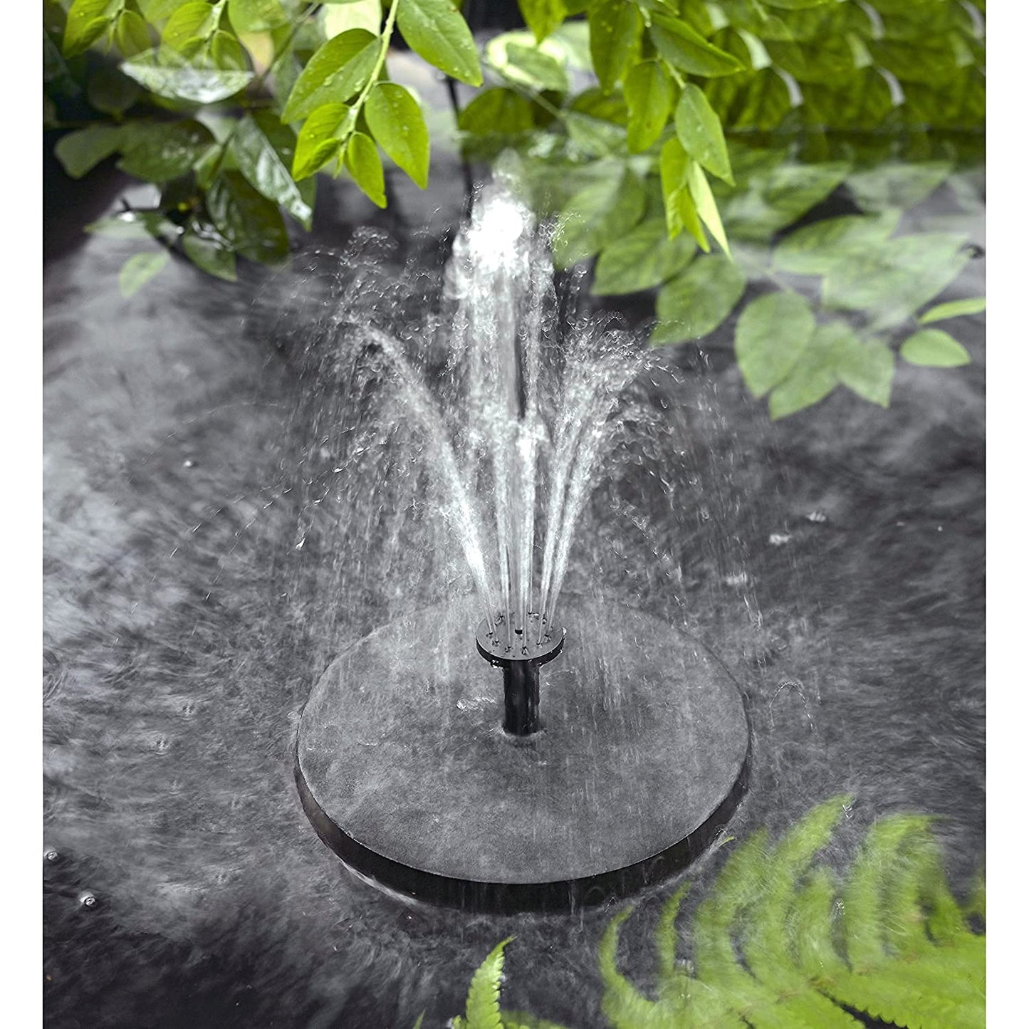 Solar Fountain Solar Fountain Pump With Battery Backup Solar Panel Kit Floating Fountain Powered Water Pump