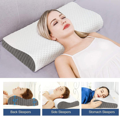 Contour Cervical Orthopedic Memory Foam Pillows