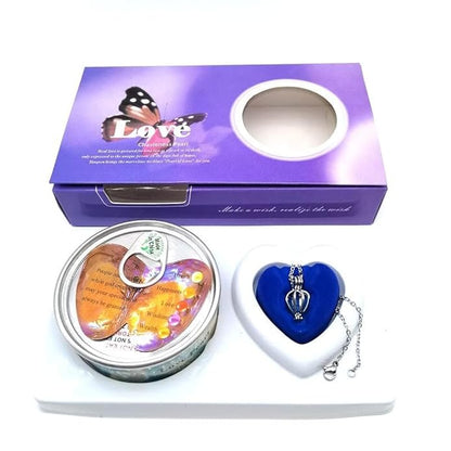 Romantic Love Pearl Pendant Necklace Gift Kit