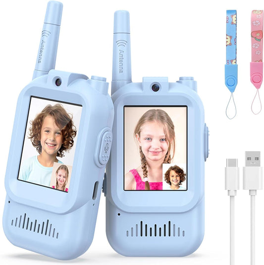 USB kids premium walkie talkie with long range connectivity