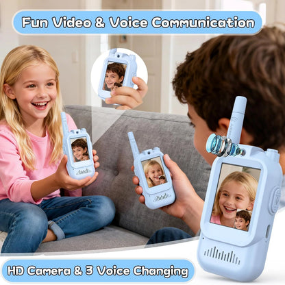 USB kids premium walkie talkie with long range connectivity