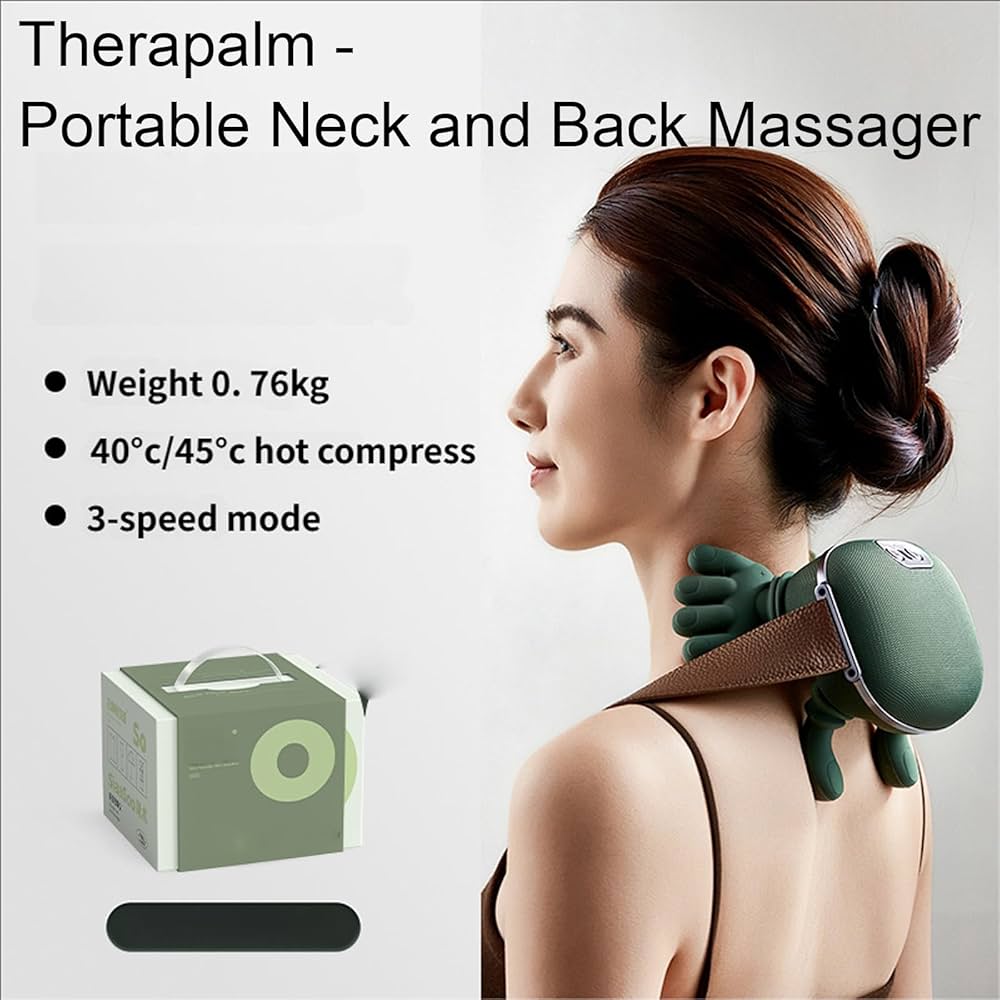 Smart Electric Neck & Shoulder Massager with Heating | Deep Tissue Pain Relief
