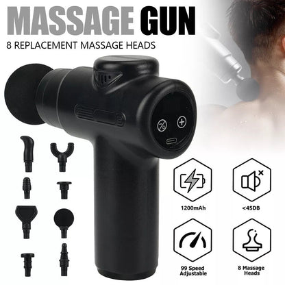 Massage Gun Deep Tissue, MINI Portable Muscle Massage30 Speeds