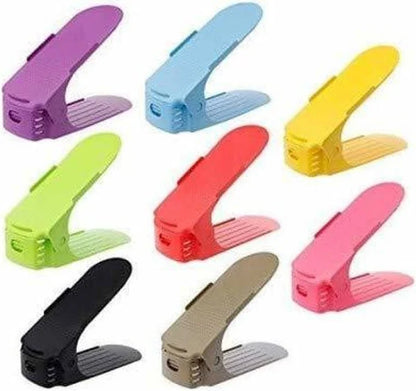 Double Layer Free Standing Shoe Rack