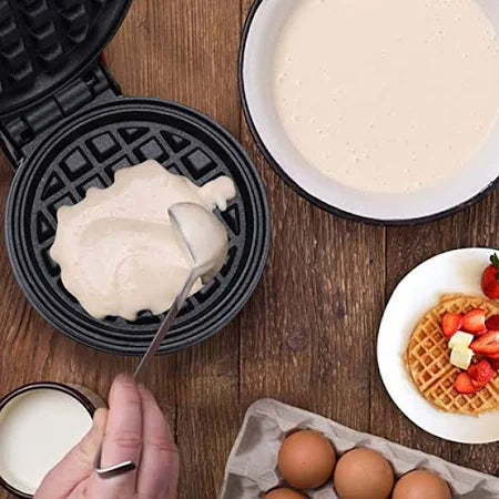 ELECTRIC WAFFLE MAKER, PAN EGGETTE  MACHINE BEST FOR BREAKFAST MAKING